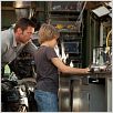 Gigantes de Aço : Foto Dakota Goyo, Hugh Jackman, Shawn Levy