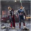 Os Vingadores - The Avengers : foto Chris Evans, Chris Hemsworth, Joss Whedon