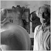 O Artista e a Modelo : foto Jean Rochefort