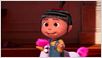 Gru e Agnes no primeiro clipe de Meu Malvado Favorito 2