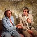 foto Francis Veber, Gérard Depardieu, Pierre Richard