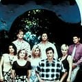 Foto Andrew Shue, Courtney Thorne-Smith, Daphne Zuniga, Doug Savant, Grant Show