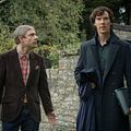Foto Benedict Cumberbatch, Martin Freeman