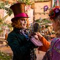 Foto Johnny Depp, Mia Wasikowska