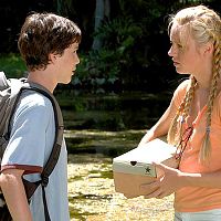 Os Herois do Pedaço : Foto Brie Larson, Logan Lerman, Wil Shriner