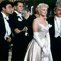 foto Frank Capra, Glenn Ford, Hope Lange, Peter Falk, Thomas Mitchell