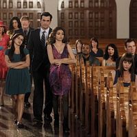 Foto Ariel Winter, Elizabeth Pena, Jesse Tyler Ferguson, Sarah Hyland, Stephanie Beatriz