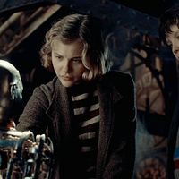 A Invenção de Hugo Cabret : Foto Asa Butterfield, Chloë Grace Moretz, Martin Scorsese