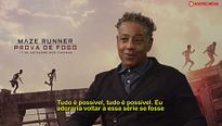 Maze Runner: Prova de Fogo Entrevista (2) Legendado - Giancarlo Esposito