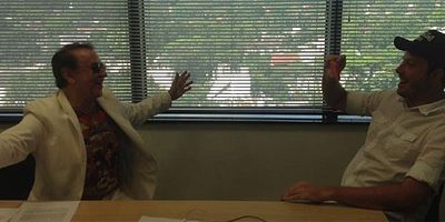Exclusivo: Carlos Villagrán, o Quico, e Danilo Gentili falam sobre nova comédia nacional