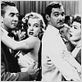 Foto Claudette Colbert, MacDonald Carey, Marilyn Monroe, Zachary Scott