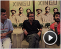 Caio Blat, Maria Flor, João Miguel Interview 2: Xingu