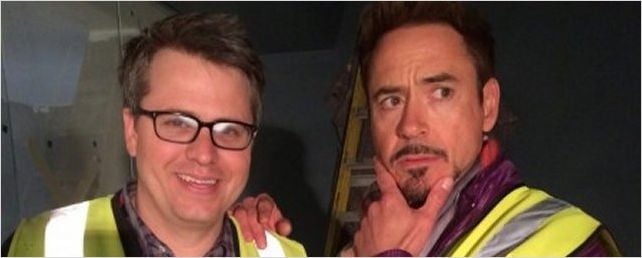 Robert Downey Jr. revela imagem dos bastidores de Os Vingadores 2 Robert Downey Jr. revela imagem dos bastidores de Os Vingadores 2