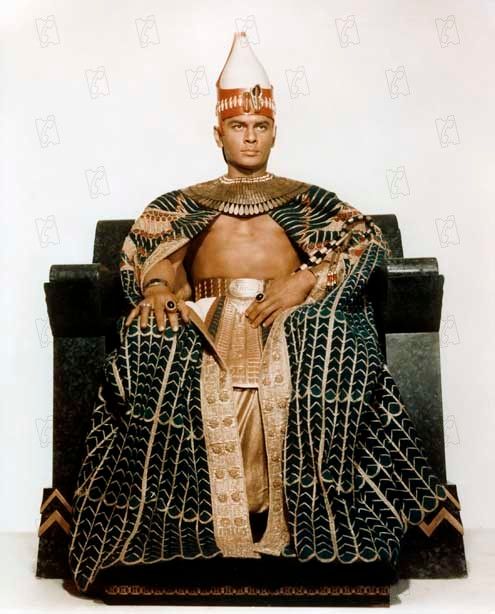 Foto De Yul Brynner Os Dez Mandamentos Foto Cecil B Demille Yul