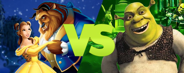 Resultado de imagem para A Bela e a Fera Shrek