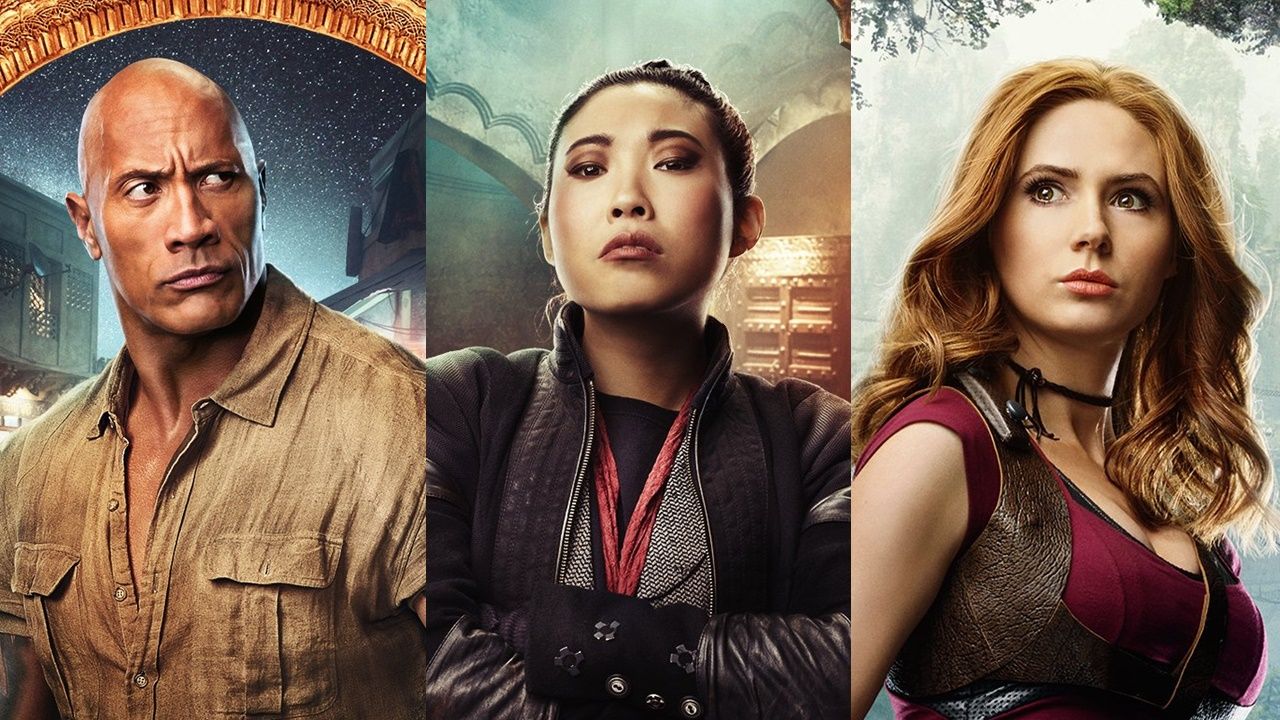 Jumanji Próxima Fase Cartazes individuais apresentam