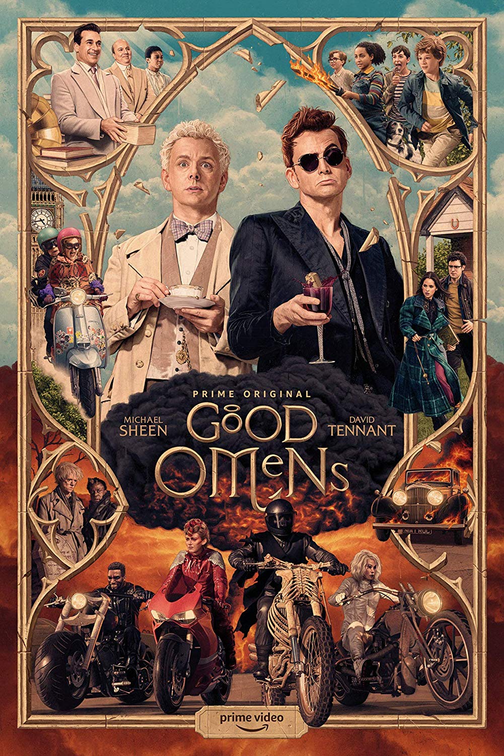 Pôster Good Omens Pôster 3 No 29 Adorocinema 9498