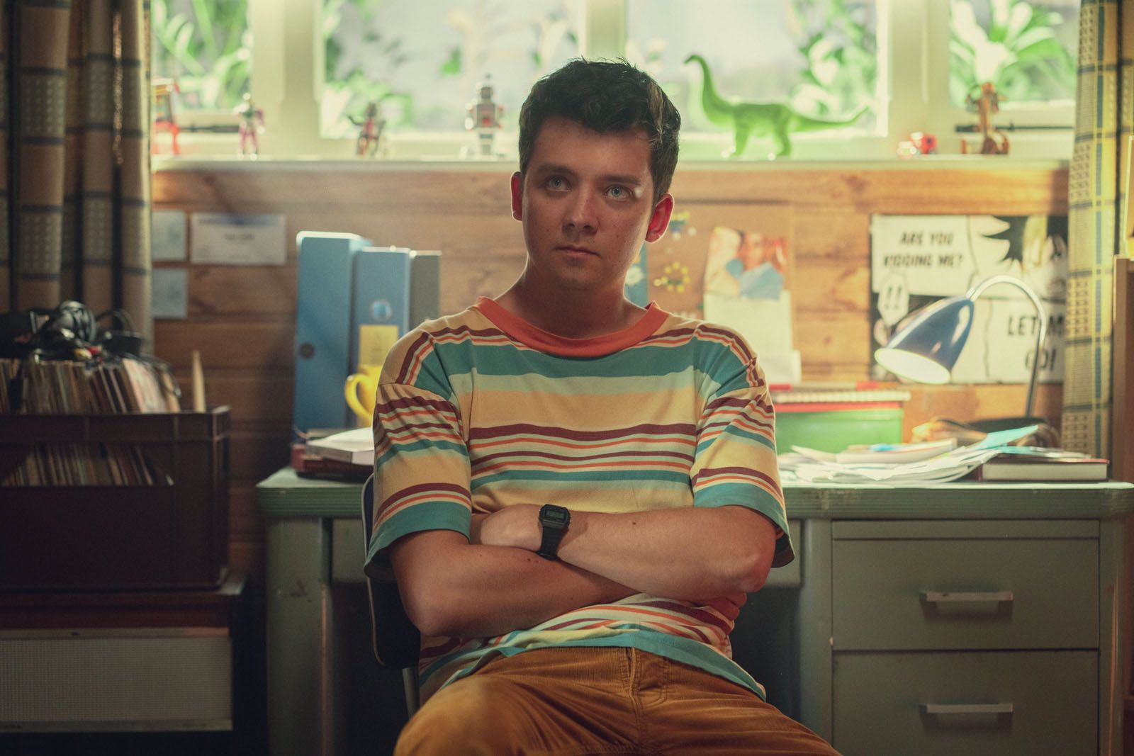 Sex Education Foto Asa Butterfield No Adorocinema