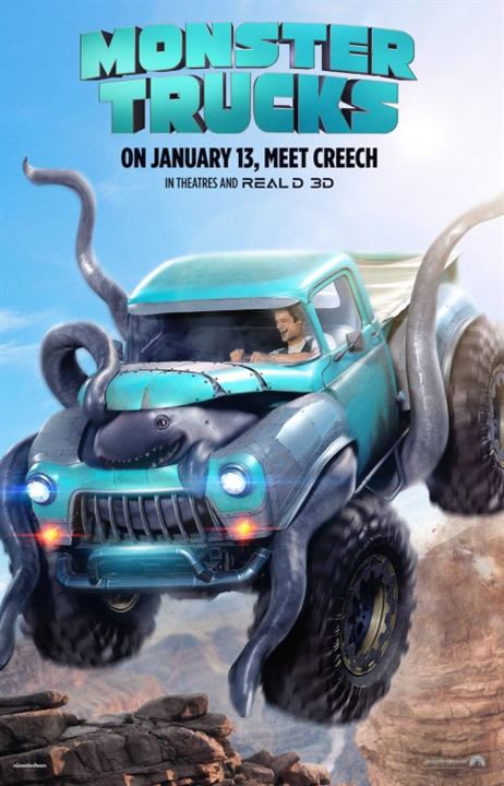 Monster Trucks : Poster