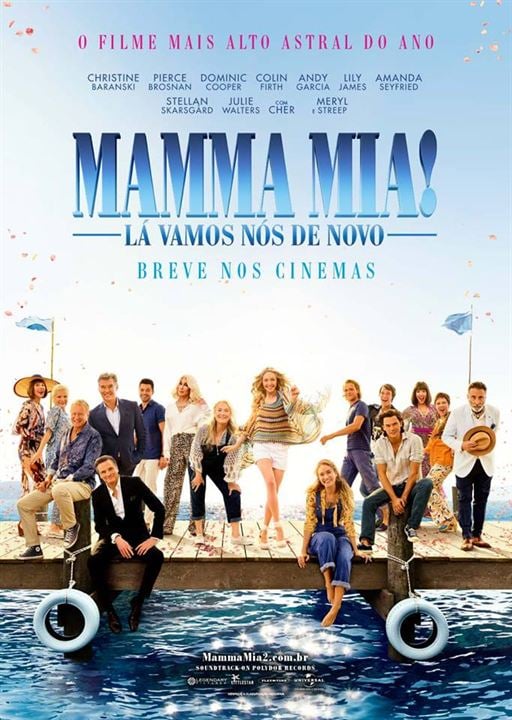 Mamma Mia! LÃ¡ Vamos NÃ³s de Novo : Poster