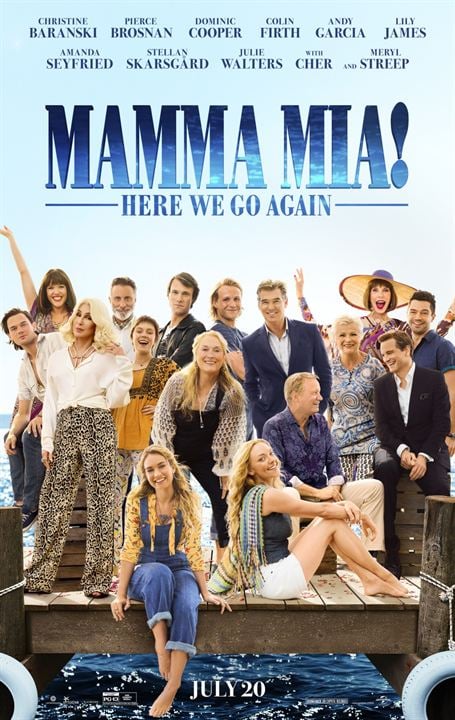 Mamma Mia! LÃƒÂ¡ Vamos NÃƒÂ³s de Novo : Poster