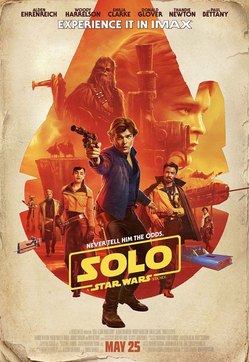 Han Solo: Uma HistÃƒÆ’Ã†â€™Ãƒâ€ Ã¢â‚¬â„¢ÃƒÆ’Ã¢â‚¬Å¡Ãƒâ€šÃ‚Â³ria Star Wars : Poster