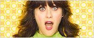 Zooey Deschanel perto de nova comédia romântica do diretor de Simplesmente Amor