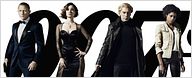 James Bond, Bond Girls e novo vilão lado a lado no banner de 007 - Skyfall
