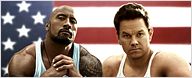 Mark Wahlberg e Dwayne Johnson no novo pôster de Pain and Gain