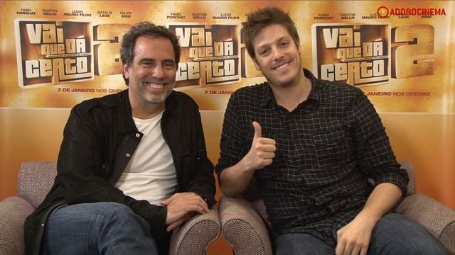Vai que Dá Certo 2 Entrevista (3) Fábio Porchat e Maurício Farias