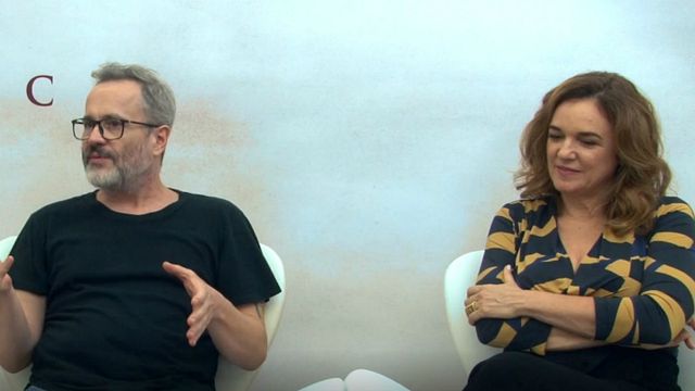 Entrevista com diretor, autor do livro e elenco de Kardec