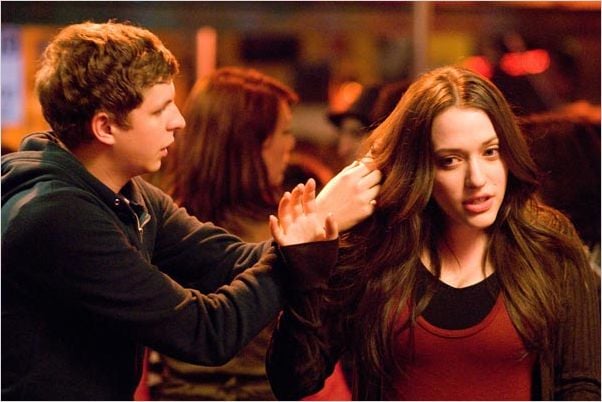 Nick & Norah - Uma Noite de Amor e Música : Foto Kat Dennings, Michael Cera, Peter Sollett