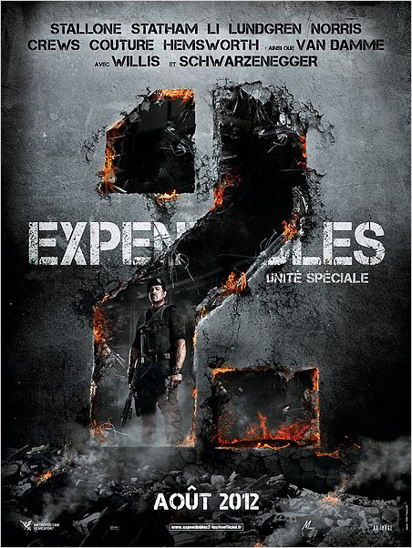 Os Mercenários 2 : poster