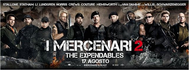 Os Mercenários 2 : poster