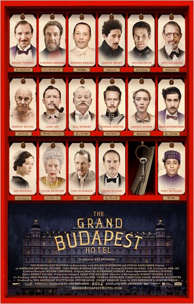 O Grande Hotel Budapeste : Poster