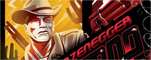 Confira o cartaz pop e colorido do novo filme de Arnold Schwarzenegger e Rodrigo Santoro