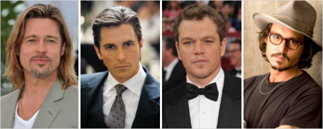 Bale, Depp, Pitt e Damon podem contracenar com Jennifer Lawrence