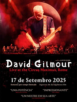 Pôster de David Gilmour Live at the Circus Maximus, Rome