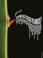 Pôster de Caiam as rosas brancas!