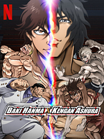 Pôster de Baki Hanma vs Kengan Ashura