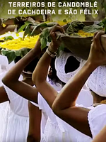 Pôster de Terreiros de Candomblé de Cachoeira e São Félix