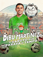 Pôster de Dibu Martinez: O Garoto que Parava o Tempo