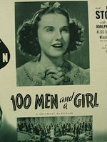 Pôster de Cem Homens e Uma Menina