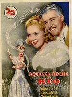 Pôster de Uma Noite no Rio