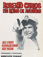 Pôster de Roberto Carlos em Ritmo de Aventura