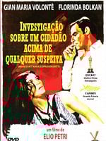Pôster de Investigação Sobre um Cidadão Acima de Qualquer Suspeita