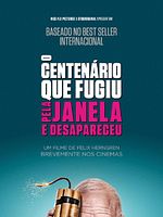 Pôster de O Centenário que Fugiu Pela Janela e Desapareceu
