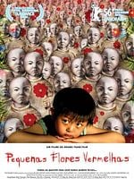 Pôster de Pequenas Flores Vermelhas
