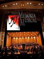 Pôster de Memória Musical - Primeiras Audições Mundiais