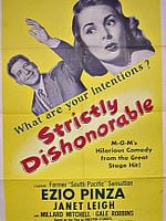 Pôster de Strictly Dishonorable (II)